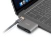 USB C to HDMI Adapter with Charging Titanium Gray bis