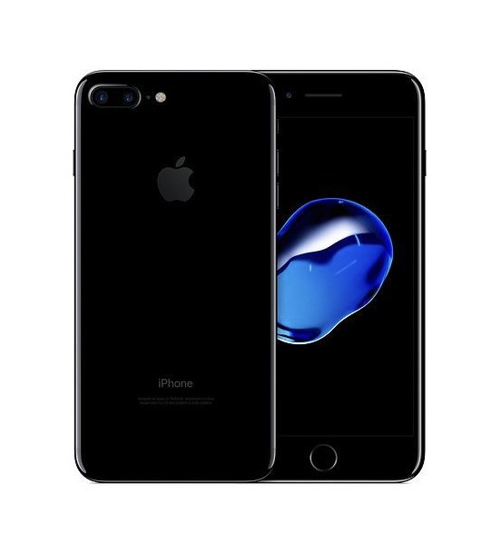 apple iphone plus gb jet black renewed